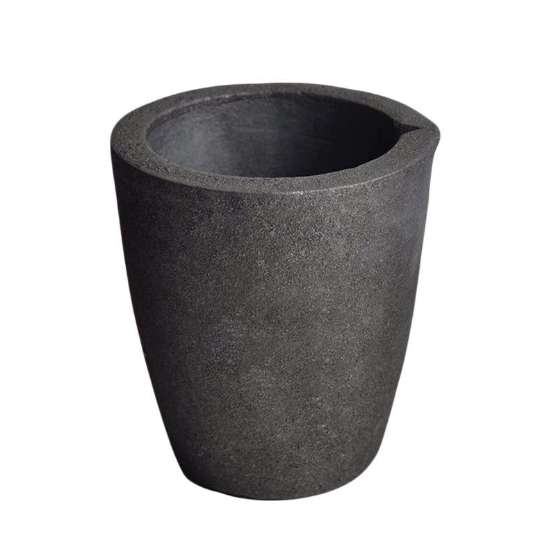 MegaCast #6 12KG MegaCast, Foundry Clay Graphite Crucibles Black Cup Furnace Torch Melting Casting Refining Gold Silver Copper Brass Aluminum - Image 1